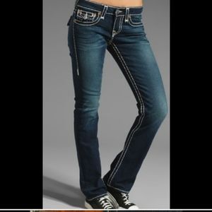True Religion 27 Billy low rise jeans